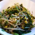 sunggle's cooksnap of when they made ホウレン草ともやしのナムル.