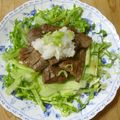 しのばぁたん's cooksnap of when they made さっぱり美味＊牛タンの雪サラダ.