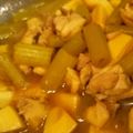 akilarry's cooksnap of when they made しゃっきり♪ふきと鶏肉の炒め煮★.