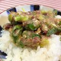 jonnychuck's cooksnap of when they made 美味☆なめろうどんぶり.