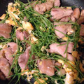 nopinoppi's cooksnap of when they made ご飯がススム鶏肉とほうれん草の炒め物.