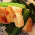 15947's cooksnap of when they made 小松菜と厚揚げのピリ辛炒め.