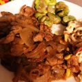 HandMTY's cooksnap of when they made 超簡単！家族絶賛☆豚肉の生姜焼き.