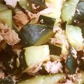 たいにゃん☆'s cooksnap of when they made 簡単おつまみ！ズッキーニのツナ炒め.