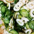 イケコ113's cooksnap of when they made 居酒屋気分☆きゅうりと竹輪の辛ぽんあえ♪.