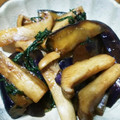 ayakoka's cooksnap of when they made エリンギとなすの大葉炒め.