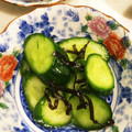 u_utomo♪'s cooksnap of when they made 我が家の定番！簡単☆きゅうりの漬物.