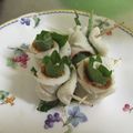 マルルル's cooksnap of when they made ちくわの大葉巻き.