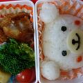 ＊＊ﾊﾅﾐｽﾞｷ＊＊'s cooksnap of when they made 簡単キャラ弁シリーズ☆くまちゃん.