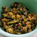 vivianj's cooksnap of when they made キャベツの外葉が高菜炒めぽくなる！.
