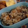 dpmeju410's cooksnap of when they made ツナっと人参、芽ひじきご飯.