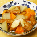 ぽりぽり拓庵's cooksnap of when they made 大根とさつま揚げの煮物.