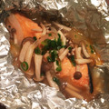 クック61RXA7☆'s cooksnap of when they made 簡単絶品♪鮭ときのこのホイル焼き.