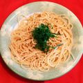 ＼ゆっき～／'s cooksnap of when they made ✿たらこのバター醤油パスタ～大葉のせ～✿.