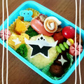 星たん宙たん旭たん☆'s cooksnap of when they made 【簡単】キャラ弁 おかず かたつむり.