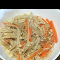 ガッチャン5's cooksnap of when they made しらたきとえのきのナムル.