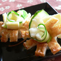 おしす's cooksnap of when they made お弁当を可愛らしく☆お花ちくわ☆.