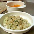 だいチーズ's cooksnap of when they made 離乳食後期〜幼児 簡単しらす＆大葉の炒飯.