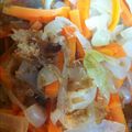 クック5N6VZL☆'s cooksnap of when they made レンジで簡単にんじんと玉ねぎのおかか和え.