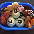 mjmjANDaj's cooksnap of when they made キャラ弁☆超簡単マイク弁当.