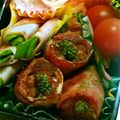 アリスママ★'s cooksnap of when they made 合挽きミンチのベーコン巻き♪トマト仕立て.
