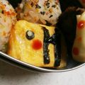 eiyoushi's cooksnap of when they made キャラ弁♡簡単みつばちさん.