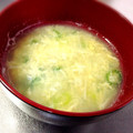 かなぴこちゃん's cooksnap of when they made 簡単！中華☆しいたけと白ネギの卵スープ♪.