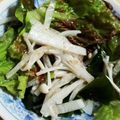 ひめる＠魔女見習い's cooksnap of when they made 大根とわかめとえのきの梅サラダ.