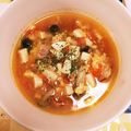 kyoraitai's cooksnap of when they made 豆腐とたまごのトマトスープ.