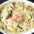 クックJ0G8NR☆'s cooksnap of when they made 白菜の梅バタースパゲティ.