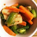 きりん226's cooksnap of when they made おくら、長芋、人参の梅肉和え.