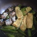 ポークの嫁's cooksnap of when they made ふきとサバ缶の煮物.