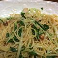 yamashika☆'s cooksnap of when they made ポン酢で梅ささみパスタ.