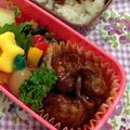 panna_703's cooksnap of when they made お弁当煮込みハンバーグ.