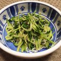 まめ39's cooksnap of when they made 温かいきゅうりは美味い。しらす炒め.