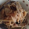 ＊ホヌ＊'s cooksnap of when they made 簡単 ごぼう 椎茸 切り干し大根の 煮物.
