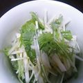 かぴーな's cooksnap of when they made 水菜と大根のシャキシャキサラダ.