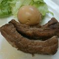★どろんちょ★'s cooksnap of when they made 茹でて漬け汁に漬けるだけ簡単スペアリブ.