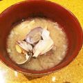 sonosa's cooksnap of when they made 【簡単】あさりの味噌汁.