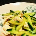 クックMA37UT☆'s cooksnap of when they made ささ身とキュウリのピリ辛ナムル.