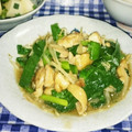 あきぽん315's cooksnap of when they made 激安！でも激うま！もやしとニラの炒めもの.