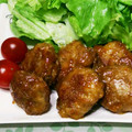 かなりんココりん's cooksnap of when they made 豚こまとめんつゆで簡単美味しいつくね風.