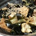 CoffeeCoco's cooksnap of when they made バラちゃん？とワカメちゃん豆腐☆.