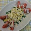 ラリー＆サラ's cooksnap of when they made アスパラと炒り卵のサラダ.