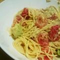 sugarvine's cooksnap of when they made ツナ・トマト・アボカドの冷製パスタ.