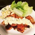 Necoponz's cooksnap of when they made 揚げないチキン南蛮＊.