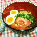 にゃにゃ☆☆☆'s cooksnap of when they made カレーをリメイク☆チーズカレーラーメン.