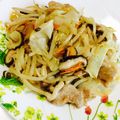 ジンベえちゃん's cooksnap of when they made 生姜風味が美味♪キャベツと豚肉の焼肉炒め.