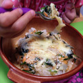 リラシャン's cooksnap of when they made サーモンとほうれん草のドリア.