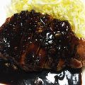 クック1QU1XN☆'s cooksnap of when they made 簡単！濃厚ソースのトンテキ.